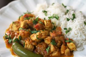 chicken curry with rice